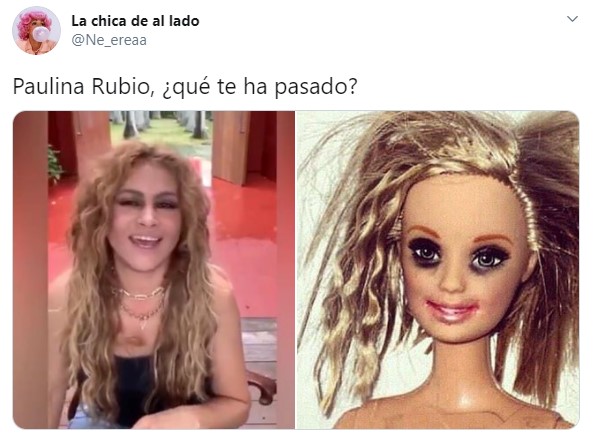 Paulina Rubio hace live drogada y genera polémica