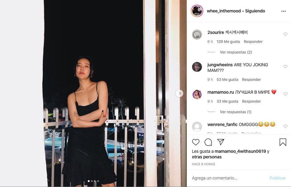 wheein mamamoo instagram