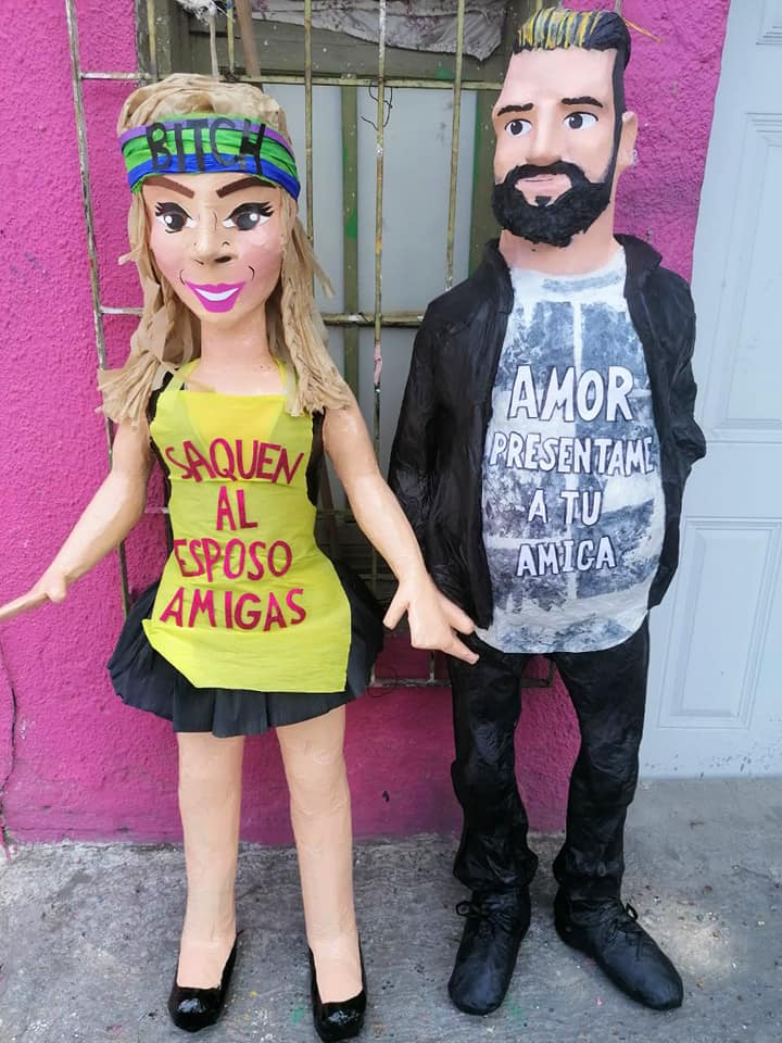 Esposo de Karla Panini amenaza a tienda de piñatas