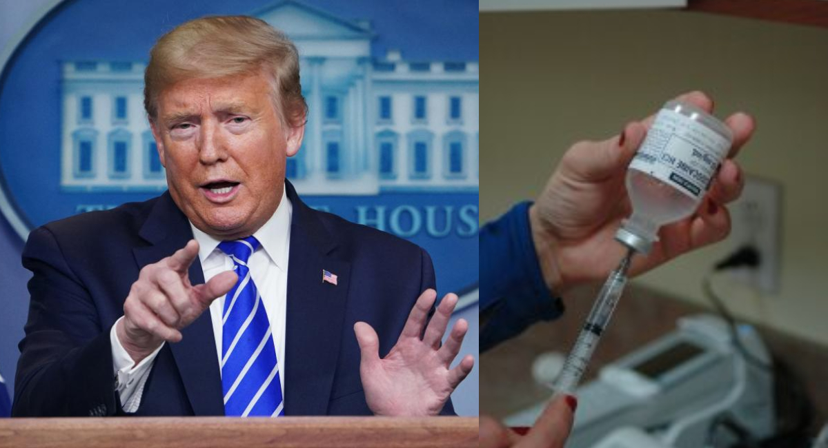 Trump pide inyectarse gel antibacterial contra coronavirus