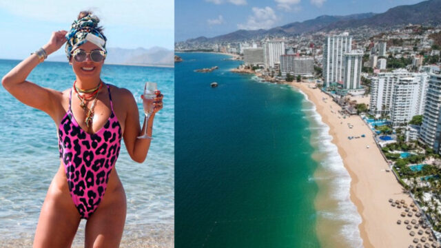 Galilea Montijo viaja a Acapulco a pesar de la cuarentena