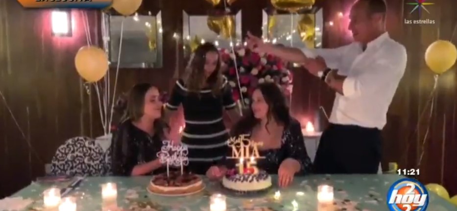 Así fueron los XV años de Mía Rubín Legarreta