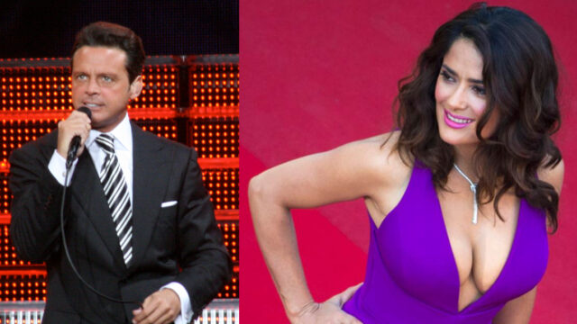 Salma Hayek comparte foto inÃ©dita con a Luis Miguel en Oscar