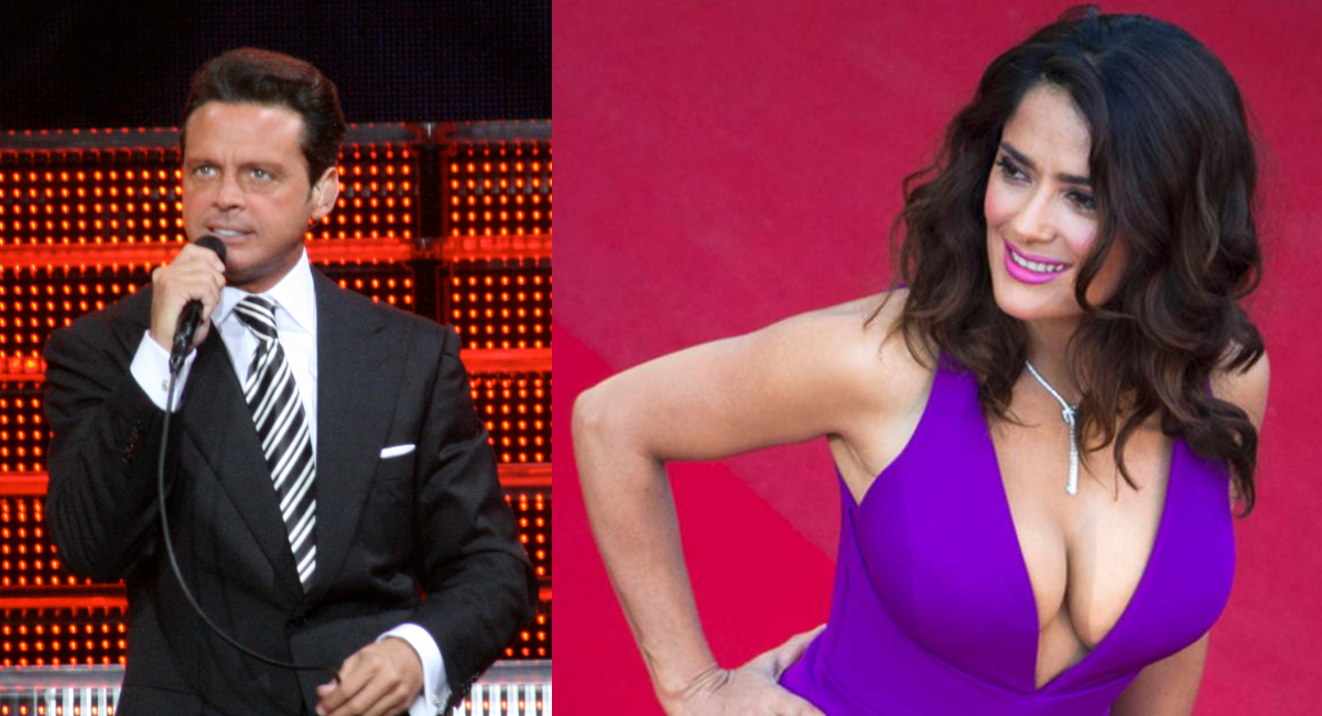 Salma Hayek comparte foto inÃ©dita con a Luis Miguel en Oscar