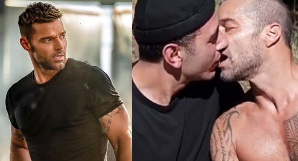 Ricky Martin y Jwan Yosef se dan beso en video de Residente
