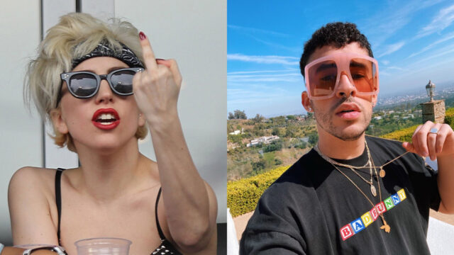 Cancelan a Bad Bunny por rima machista contra Lady Gaga