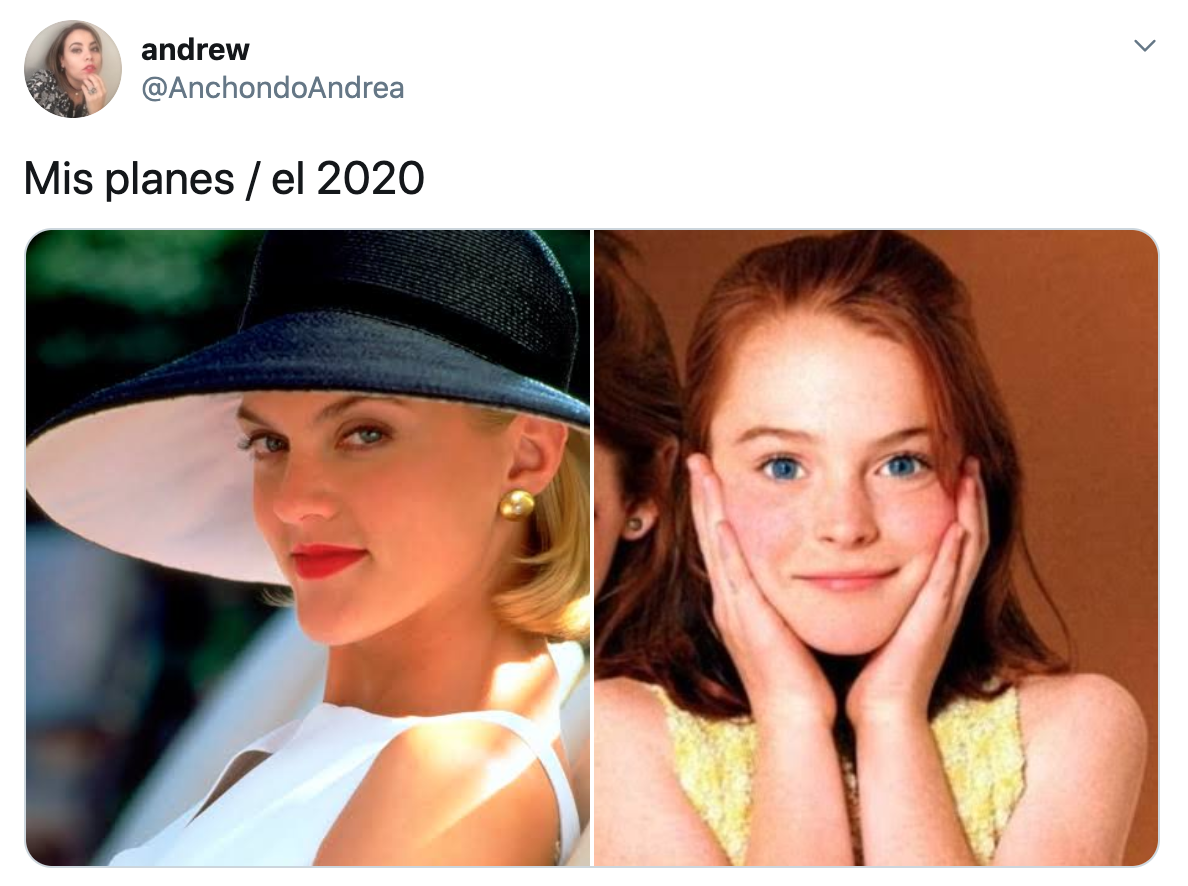 Memes mis planes el 2020