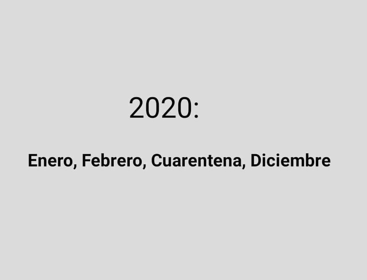 Memes mis planes el 2020