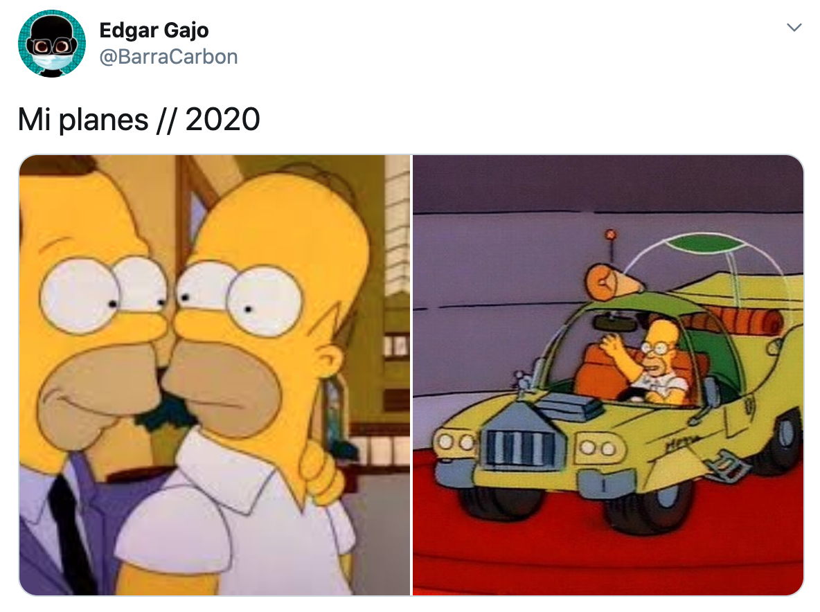 Memes mis planes el 2020
