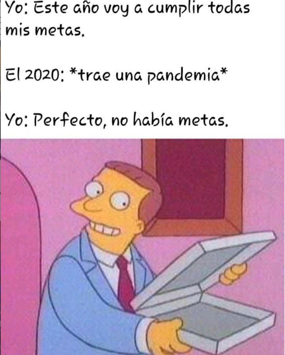 Memes mis planes el 2020