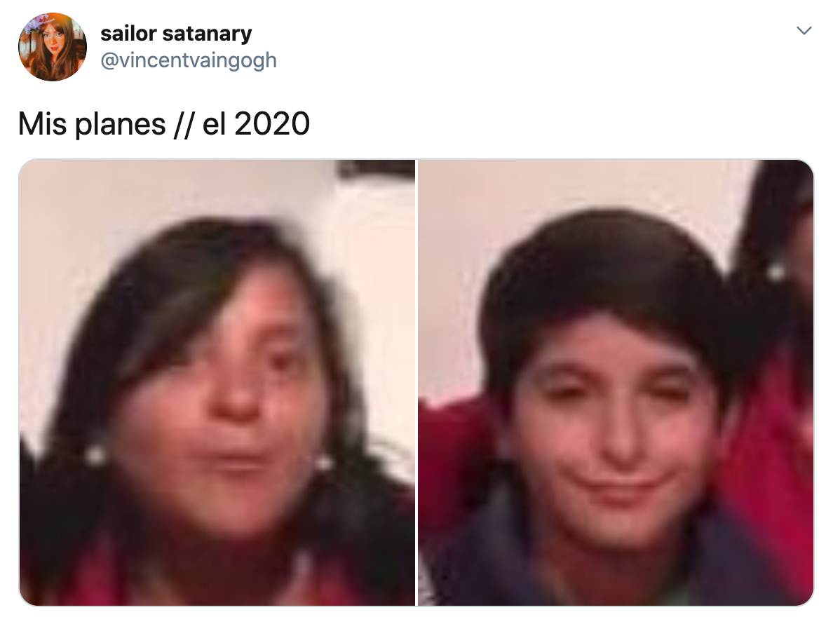 Memes mis planes el 2020