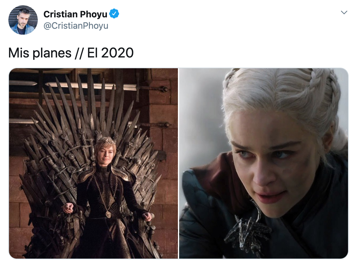 Memes mis planes el 2020