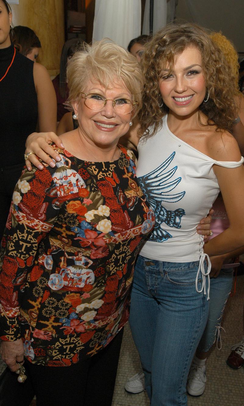 Thalia recuerda a su mama en aniversario luctuoso