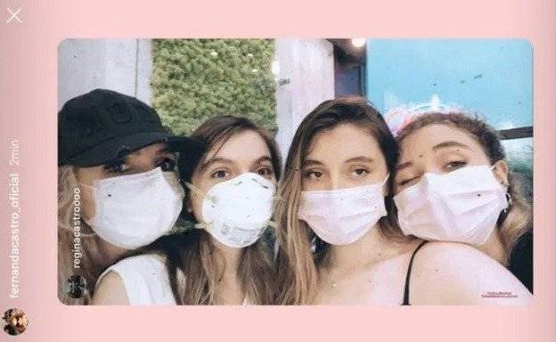 Angelica Rivera reaparece junto a sus hijas en cuarentena