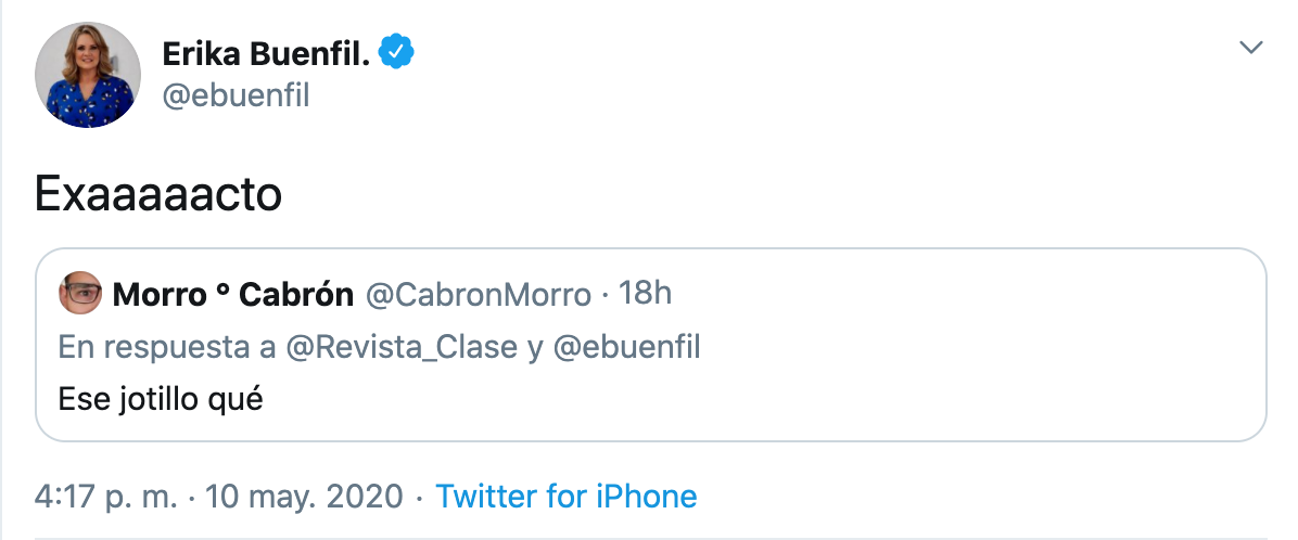 Erika Buenfil responde críticas de Pepillo Origel
