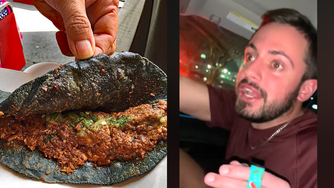 Extranjero se indigna y enoja por una quesadilla sin queso