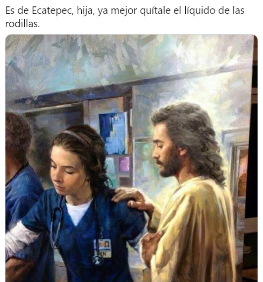 Liquido de las rodillas meme
