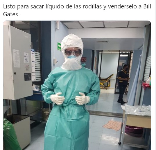 Liquido de las rodillas meme