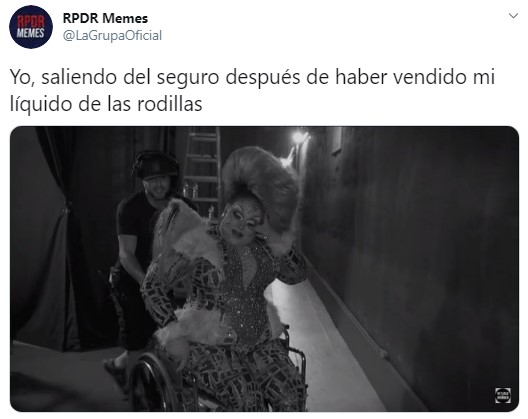 Liquido de las rodillas meme