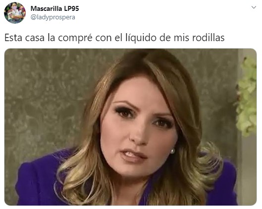Liquido de las rodillas meme