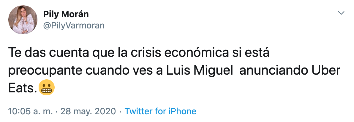 Luis Miguel genera polémica con comercial para Uber eats