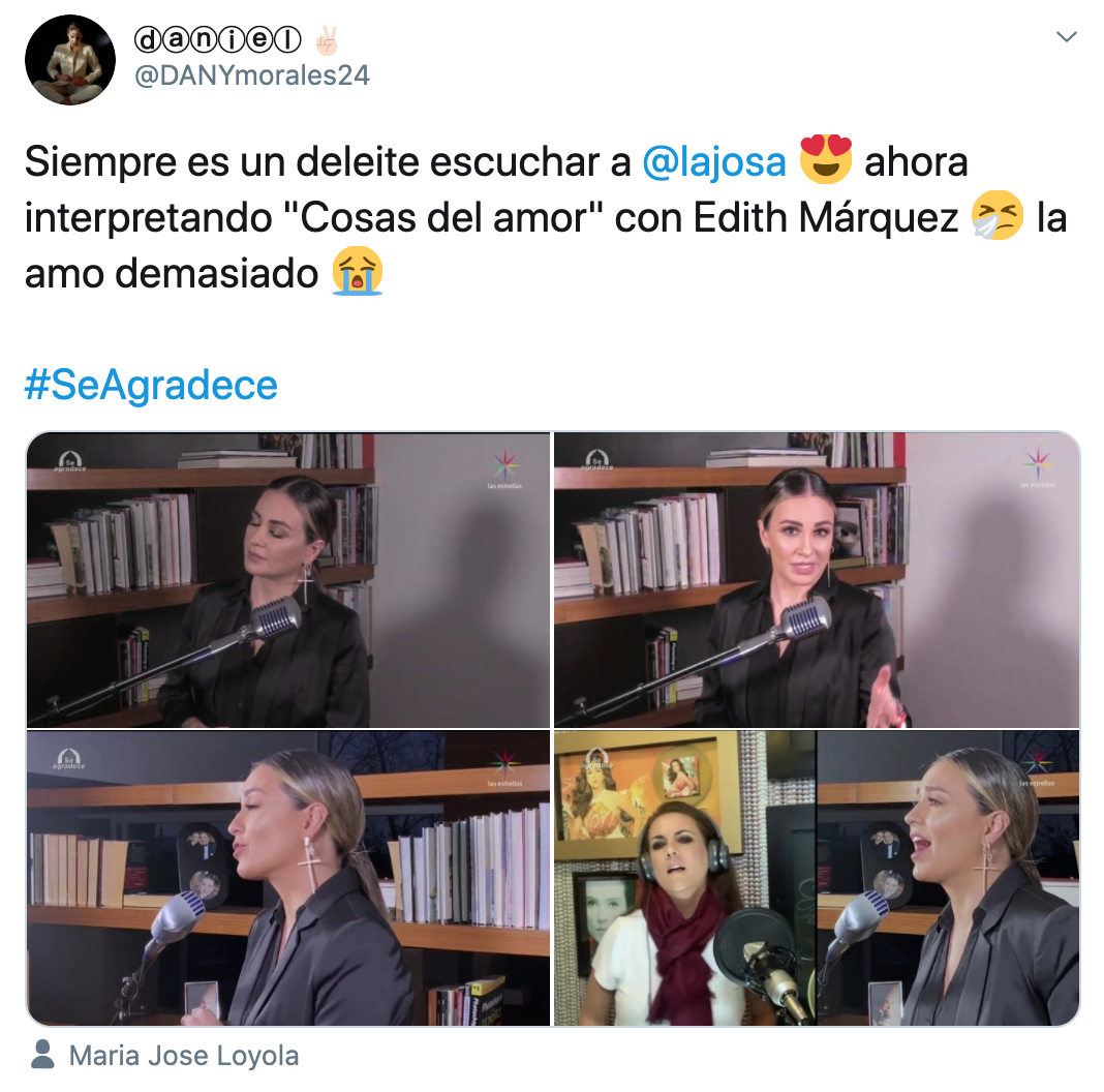 Así se puso Se Agradece las estrellas, concierto de Televisa