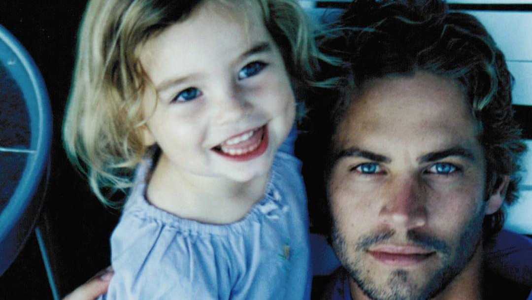 Hija de Paul Walker publica foto inedita del actor fallecido