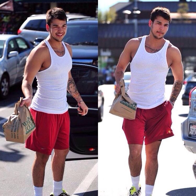 Así fue como Rob Kardashian pasó de musculoso a pesar más de 130 kilos