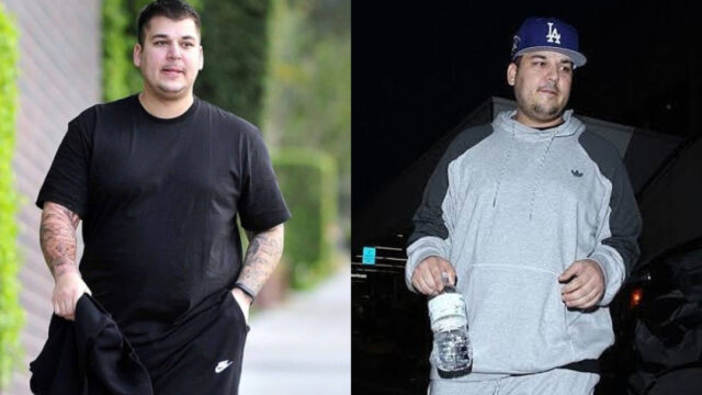 AsÃ­ era Rob Kardashian joven y delgado antes de subir peso
