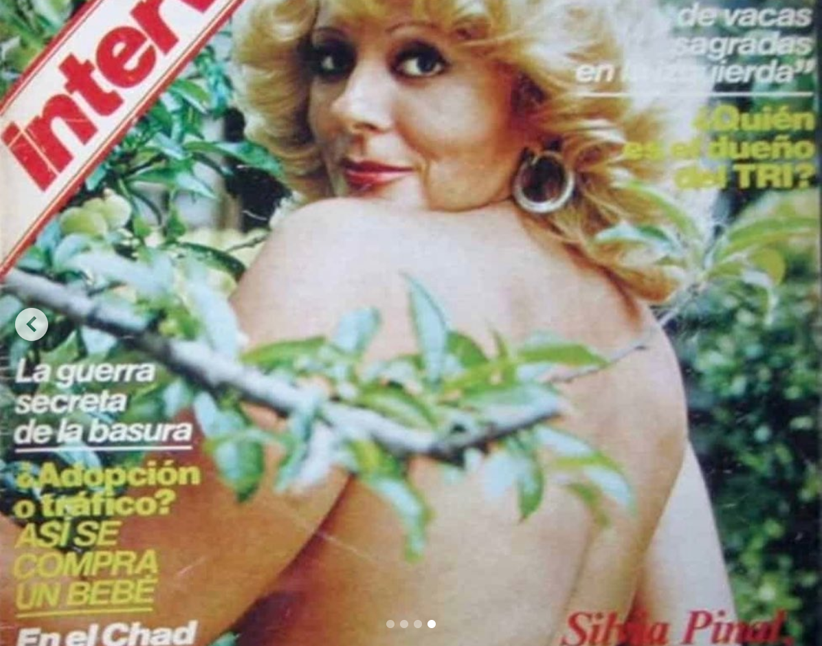La vez que Silvia Pinal posó desnuda para una revista