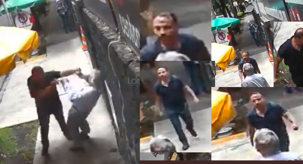 Video: Quién es Lord Banqueta y por qué empuja a la gente