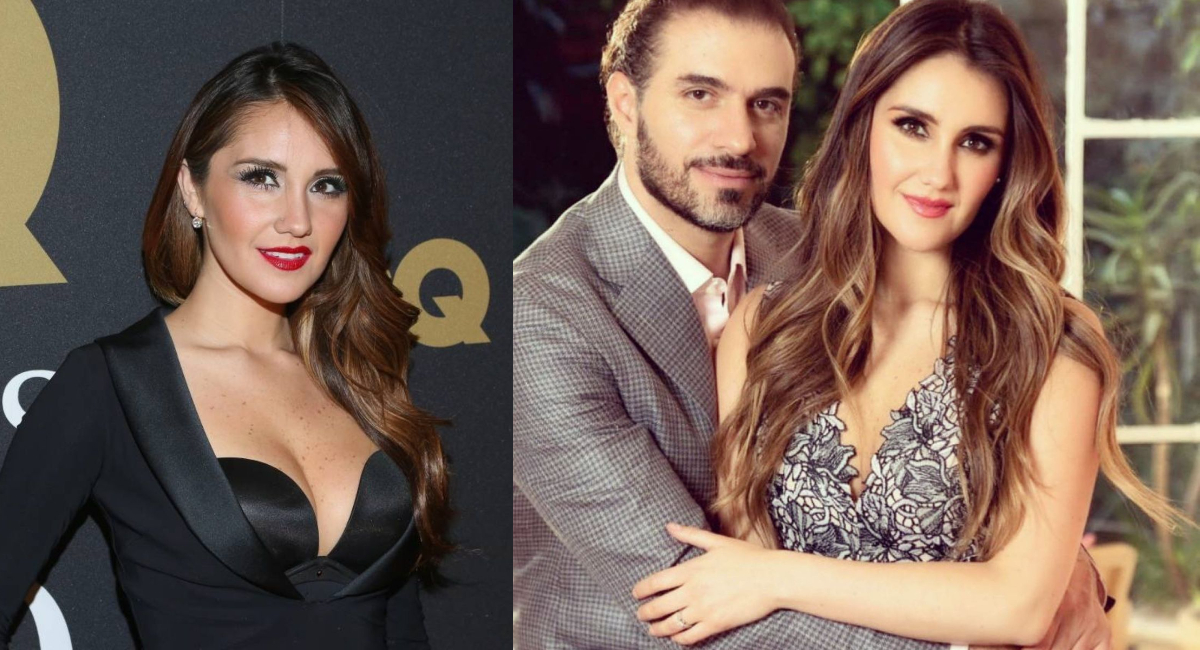 Dulce María anuncia su embarazo junto a su esposo en redes