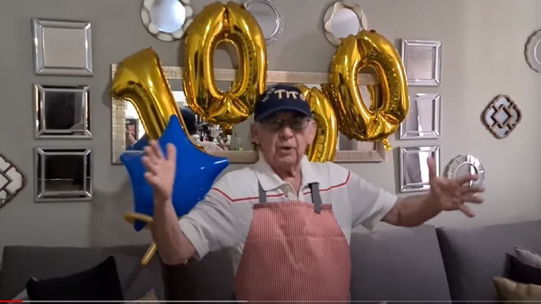 Tito Charly: abuelito cocina en YouTube por el coronavirus