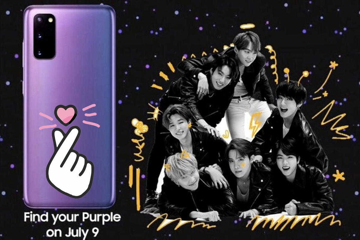 ¡BTS anuncia que tendrá un smartphone de otra galaxia!