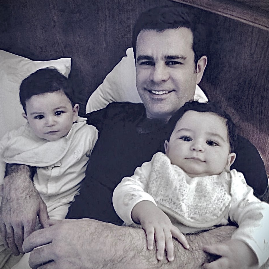 Así festejaron Biby Gaytán y Eduardo Capetillo el cumpleaños de sus gemelos