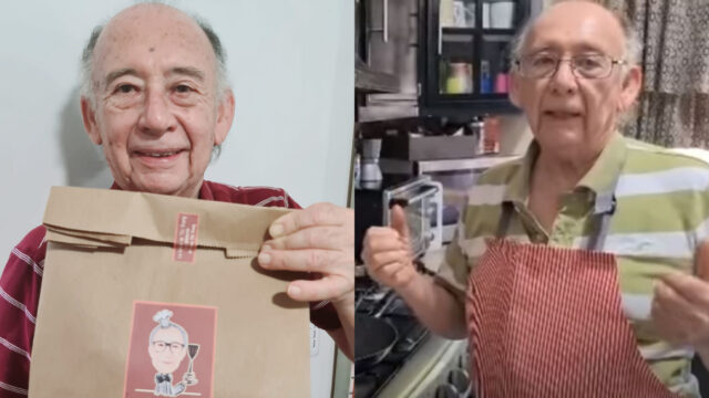 Tito Charly: abuelito cocina en YouTube por el coronavirus