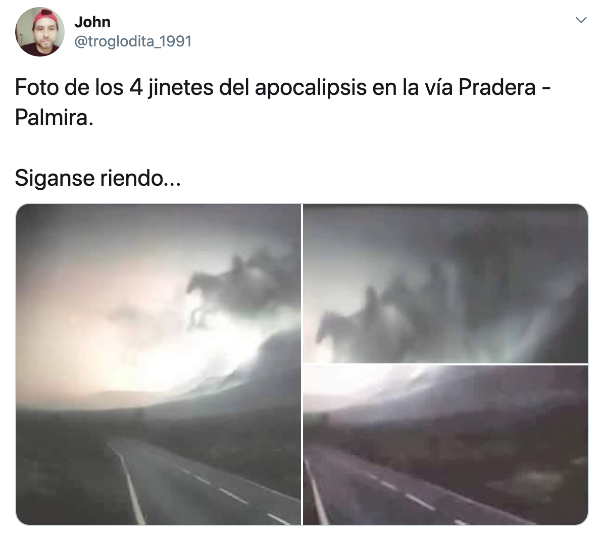 Anuncian la llegada de los 4 jinetes del apocalipsis en redes sociales