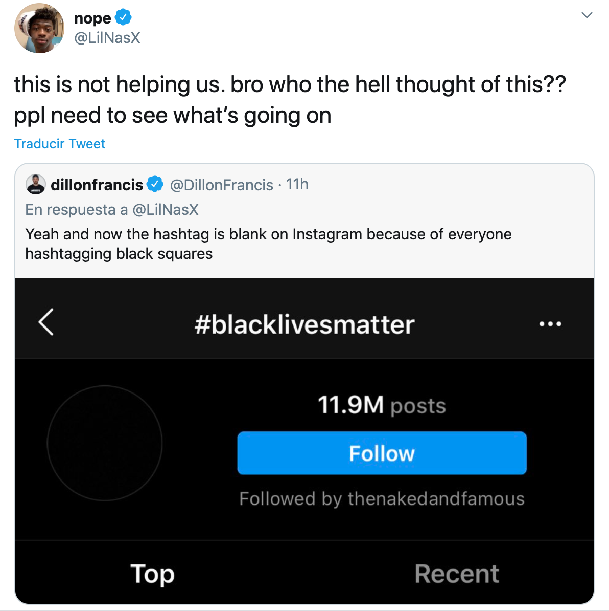 ¿Qué es el BlackoutTuesday y qué famosos se han sumado?