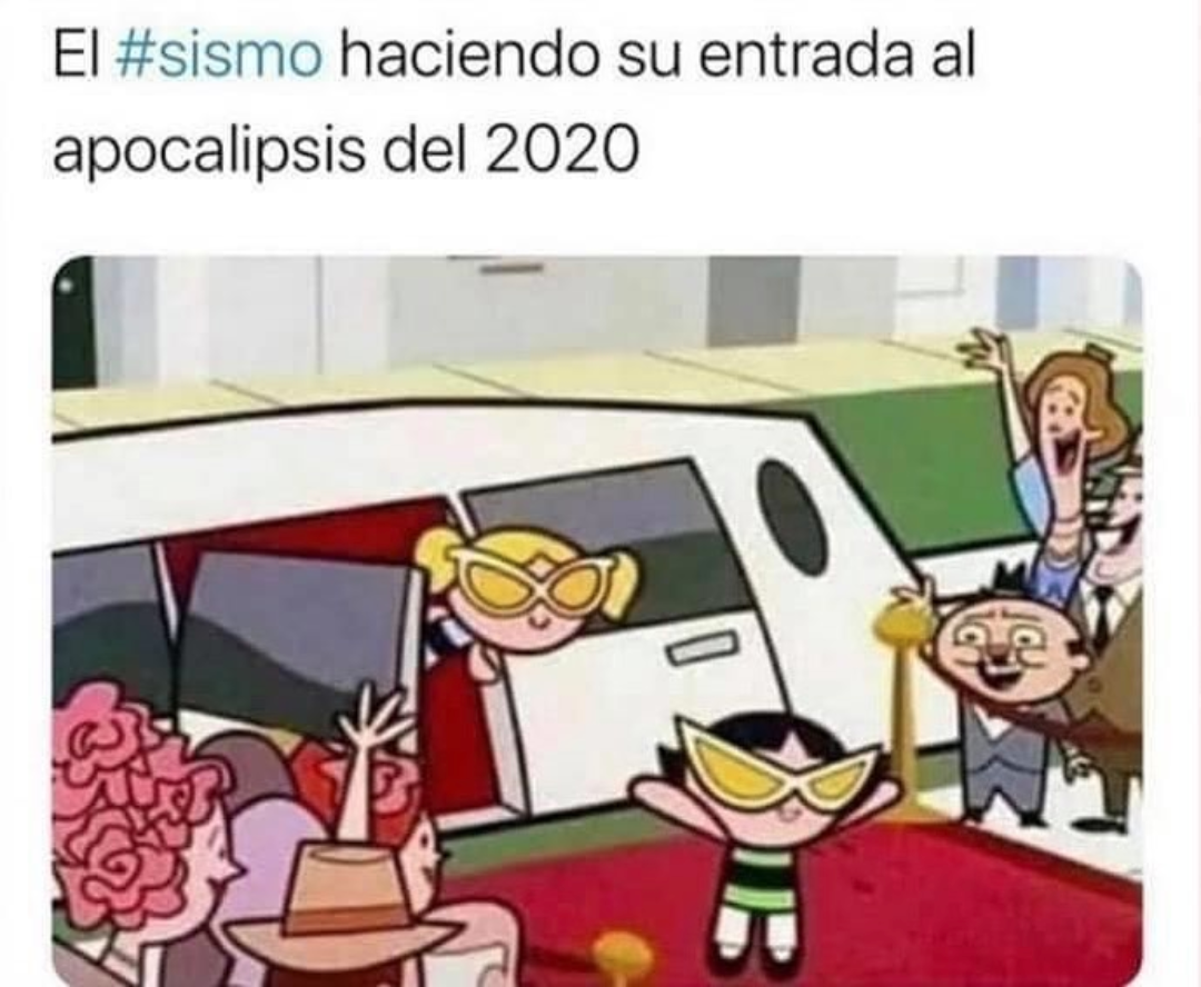 Memes del temblor 23 de junio 2020