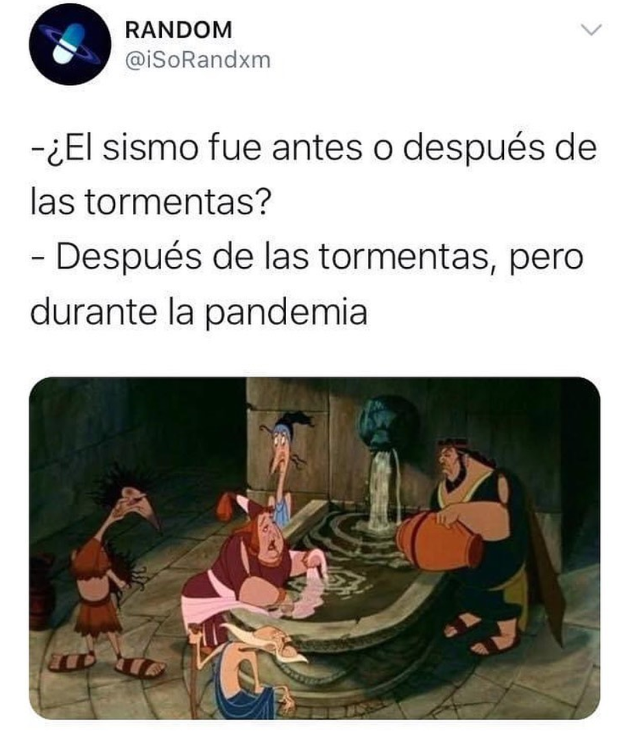Memes del temblor 23 de junio 2020