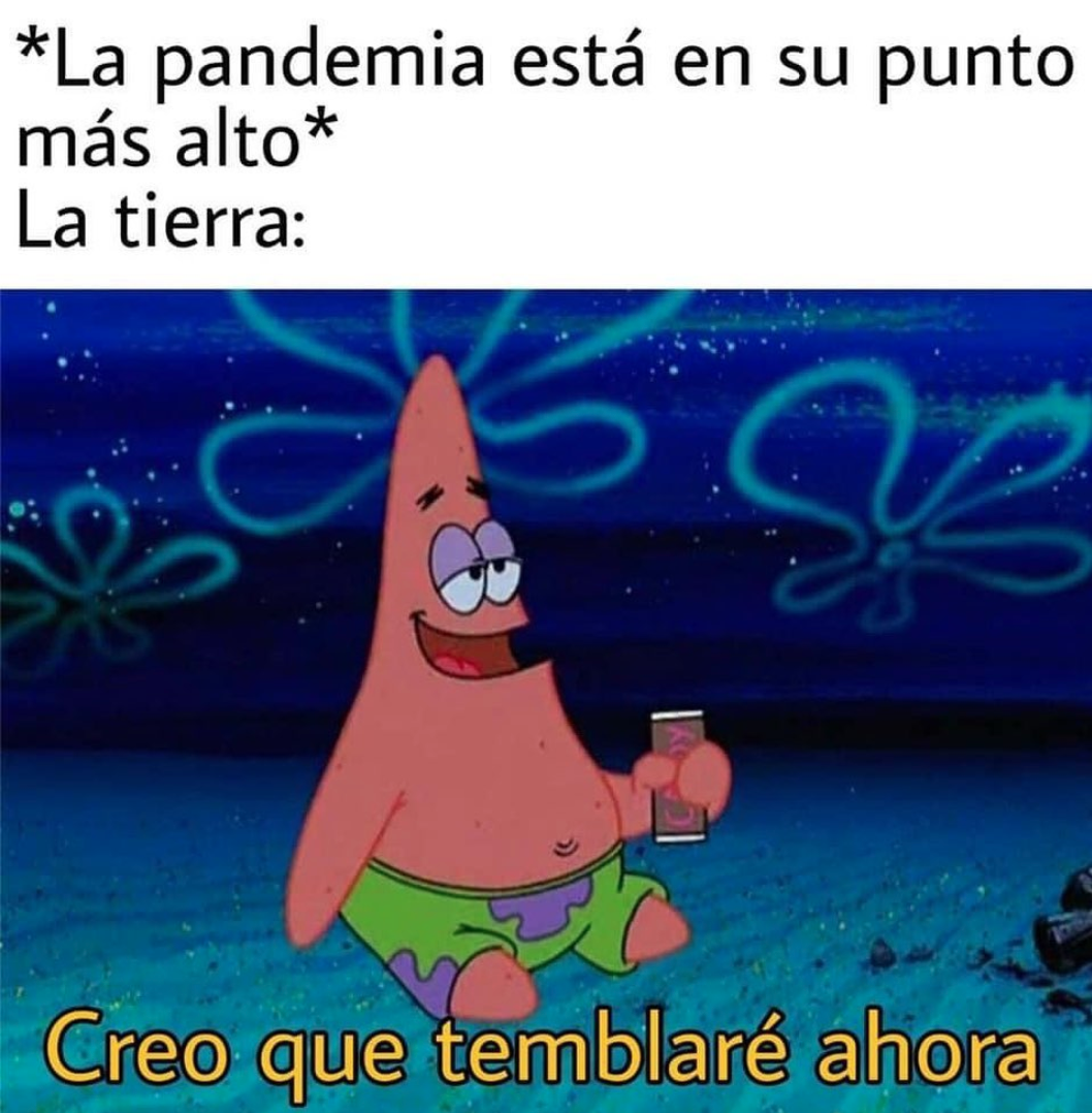 Memes del temblor 23 de junio 2020