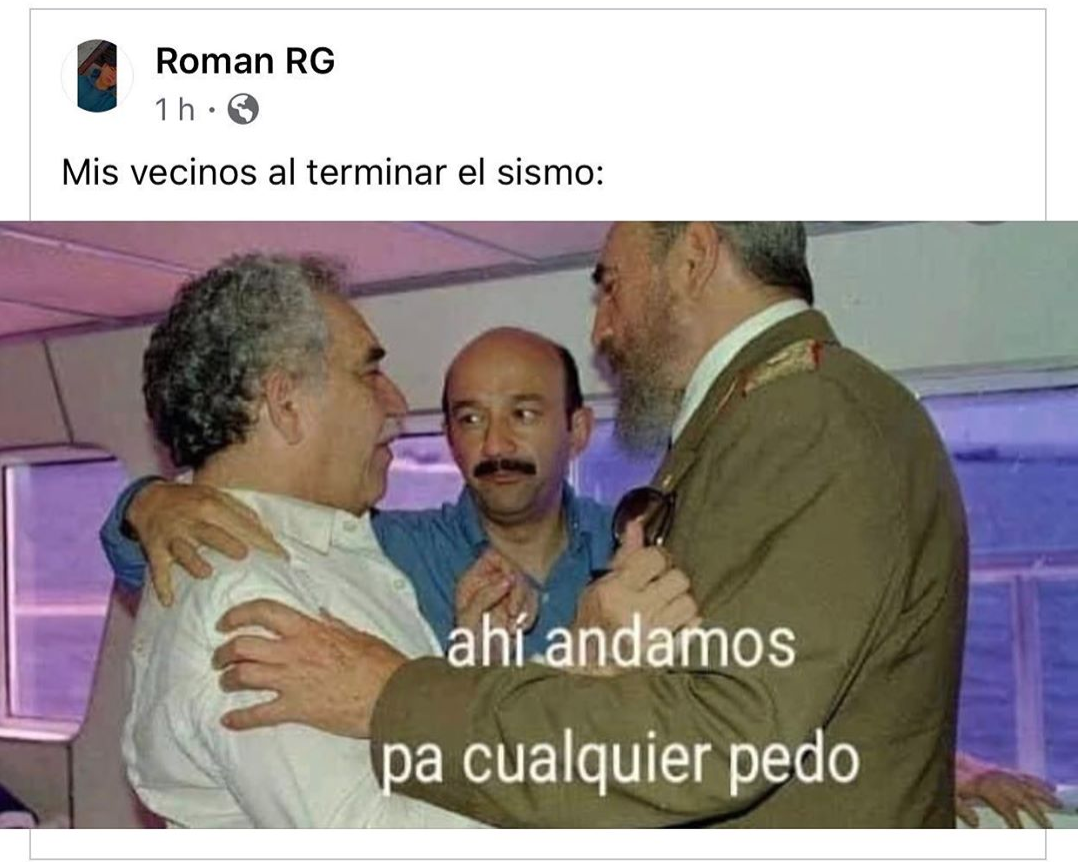 Memes del temblor 23 de junio 2020
