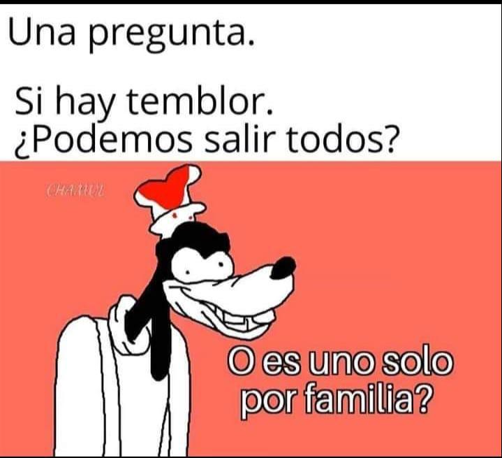 Memes del temblor 23 de junio 2020