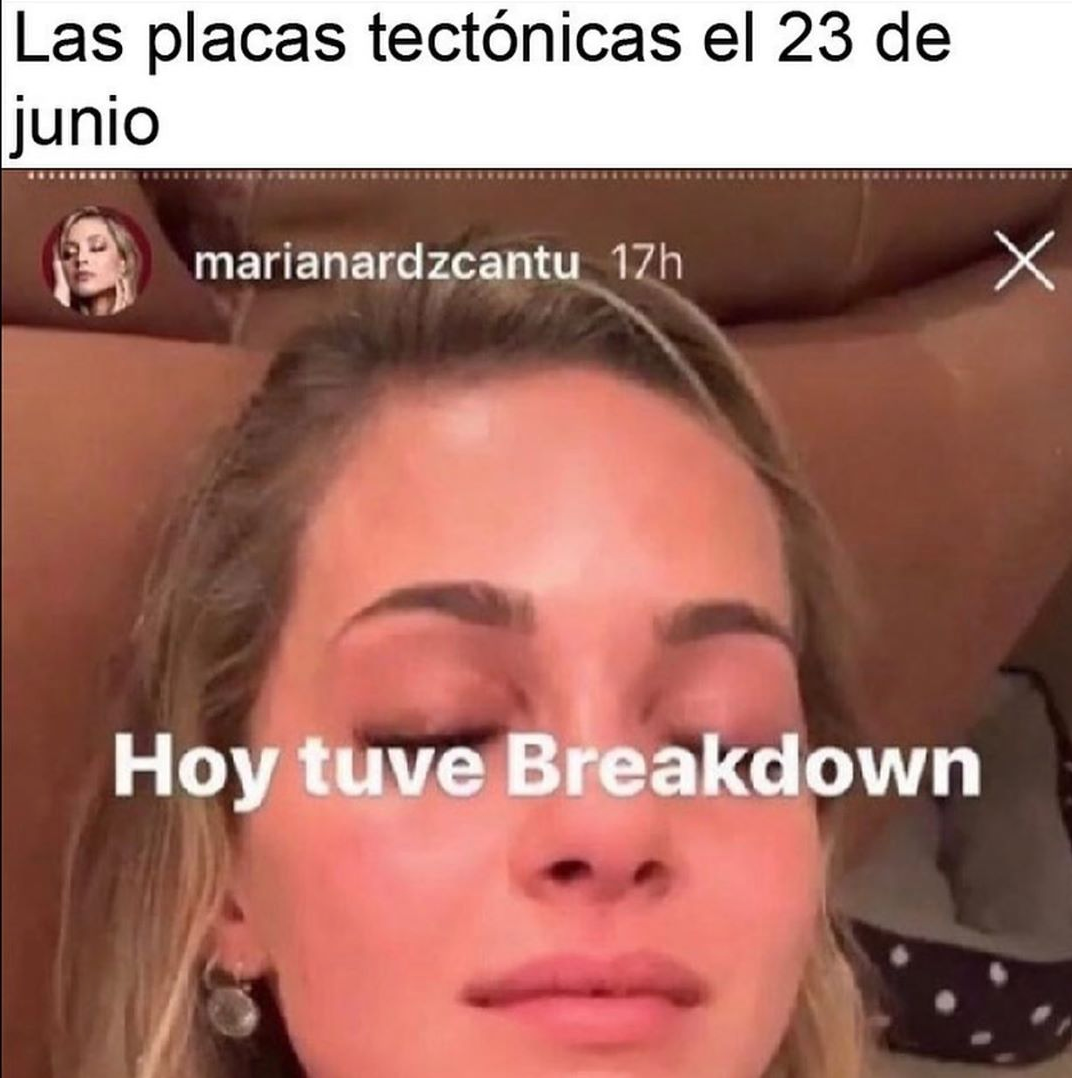 Memes del temblor 23 de junio 2020