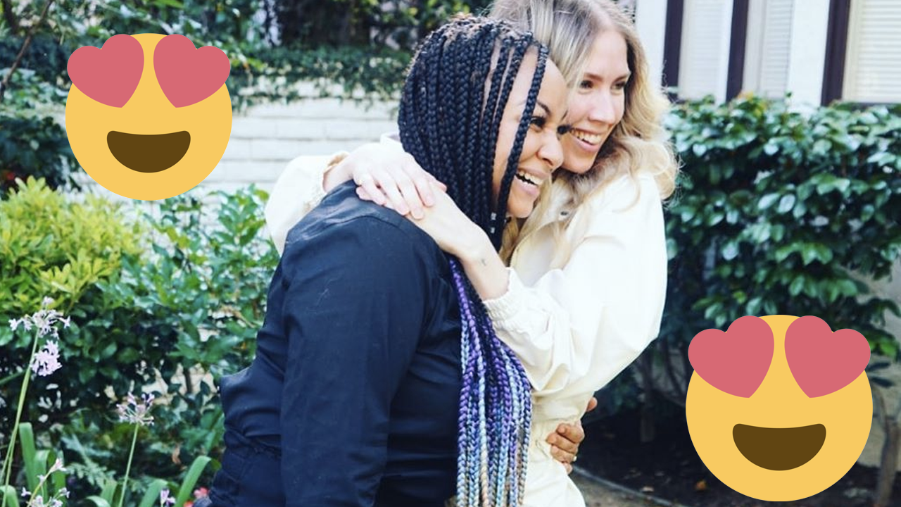 Raven-Symoné se casó con su novia en secreto