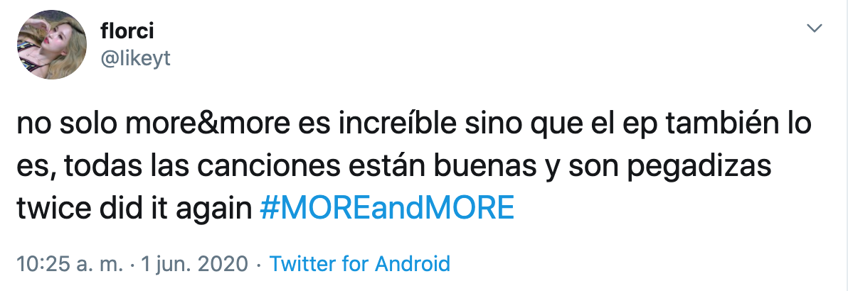 Twice estrena comeback con "MORE & MORE" y asÃ­ reaccionÃ³ ONCE