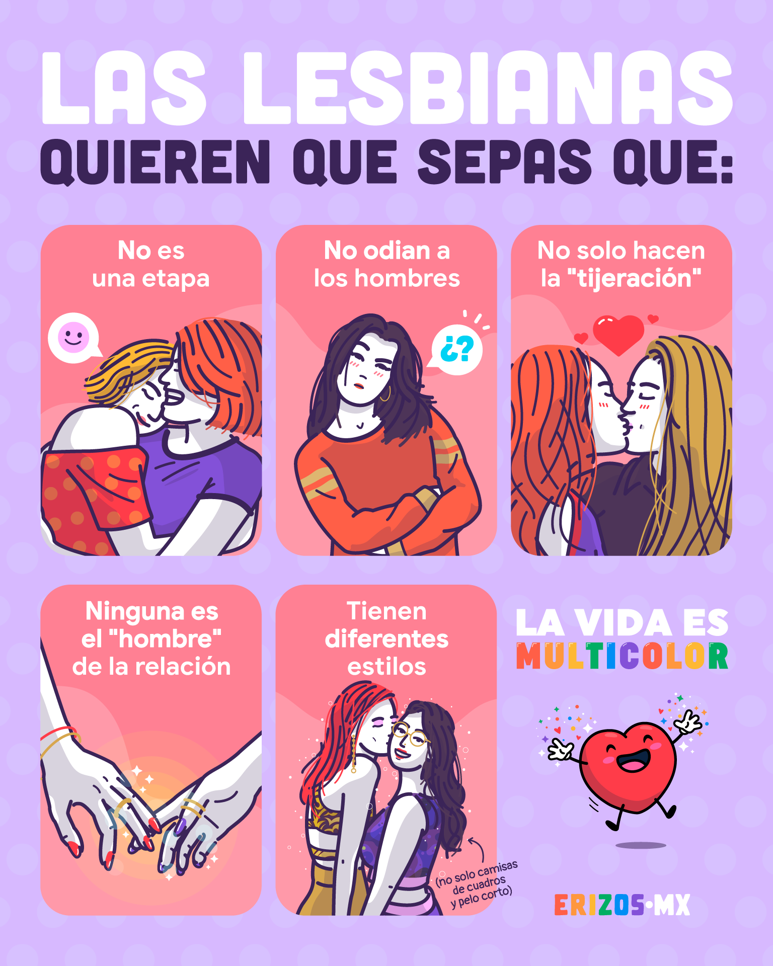 lesbianas-infografia-mitos