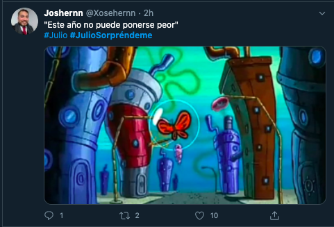 Julio ya comenzó y nos sorprende con estos memes