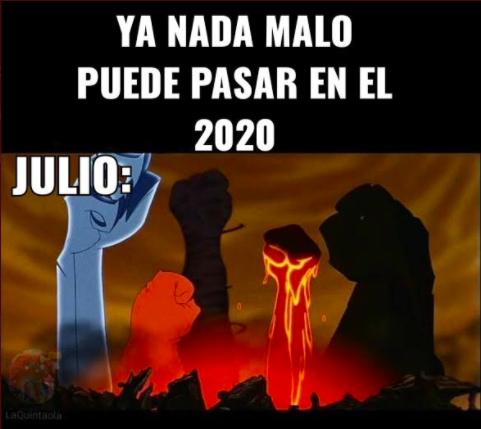 Julio ya comenzó y nos sorprende con estos memes