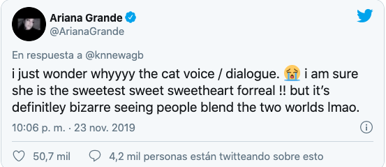 Ariana Grande doble